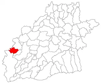 Kaart van Poiana Sibiului