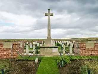 Toegang met Cross of Sacrifice