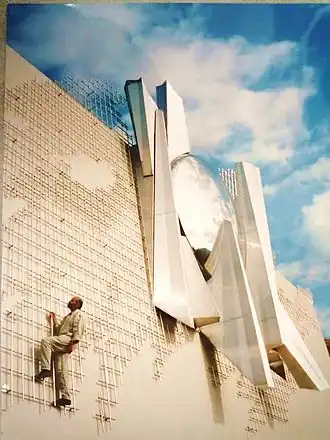 Sculptuur Point d'Orgue, tunnel aan de toegangsweg naar Monaco
