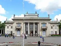 Domenico Merlini: Łazienkipaleis, Warschau