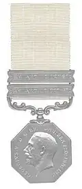 Polar Medal George V met twee gespen