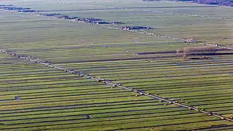 luchtfoto Polder den Hoek