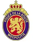 Embleem Wegpolitie