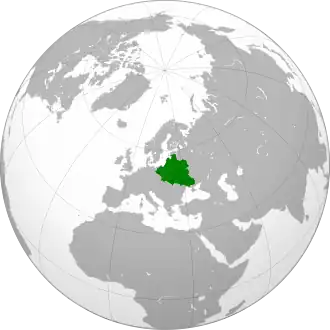 Het Gemenebest rond 1619