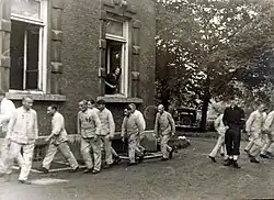 Tewerkgestelde collaborateurs bij Villa Wyckerveld, 1944