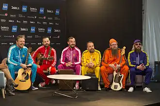 Pollapönk tijdens het Eurovisiesongfestival 2014