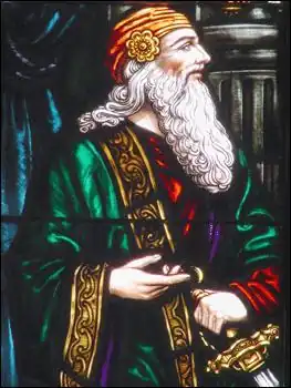 Verbeelding van Polonius.