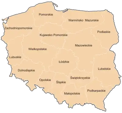 Woiwodschappen van Polen