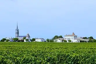 Gezicht op Pomerol