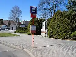 Bushalte in het dorp (2021)