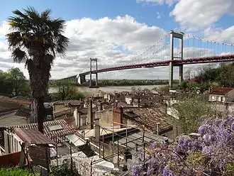 Pont d'Aquitaine over de Garonne