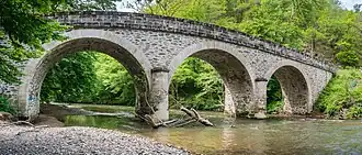 Pont de Colombier: brug over de Célé