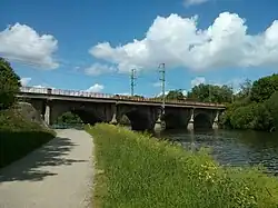 Spoorbrug over de Vilaine bij Bruz