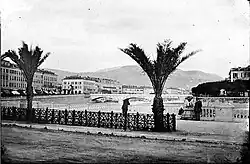 Pont Neuf depuis le Pont des Anges, Nice, 1865