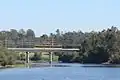 De brug over de Rio Ave in Vila do Conde met een Flexity Swift tram
