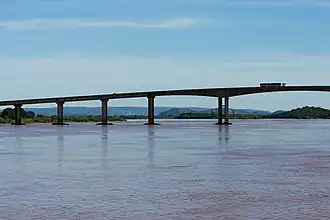 De brug over de São Francisco in Ibotirama