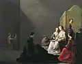 Lucretia aan het weven (1633) Willem de Poorter