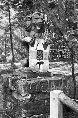 Poortpaal met wapen zoals in 1966