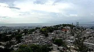 De Haïtiaanse hoofdstad Port-au-Prince.