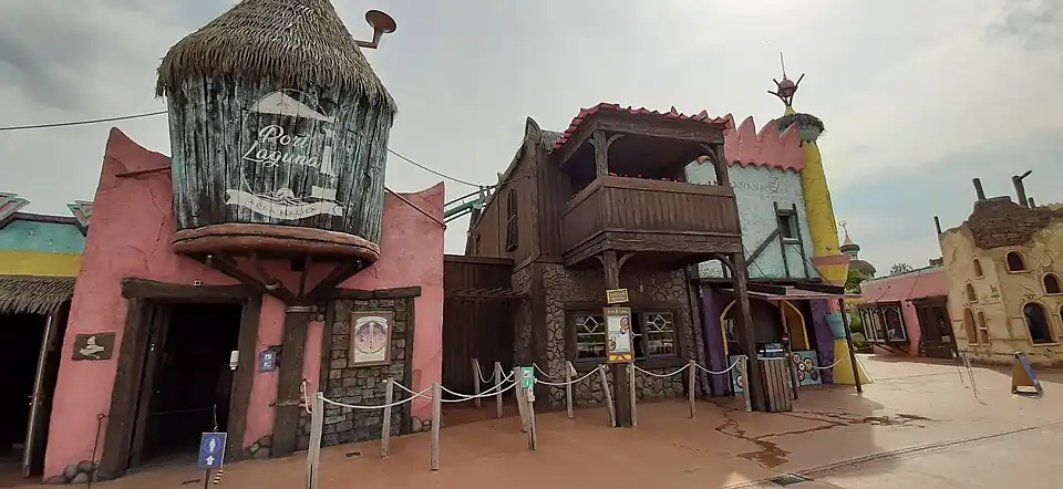 Een van de decorsets van Eploria Magica.