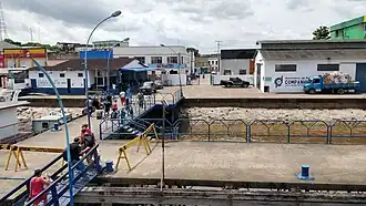 De haven van Óbidos