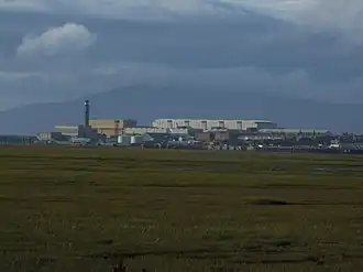 Panorama van Barroweiland vanaf het Walney Channel