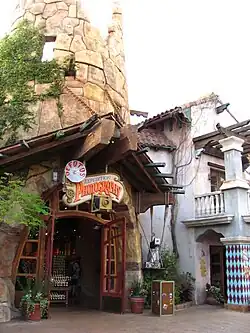 De architectuur in Universal's Islands of Adventure komt overeen met Port Laguna