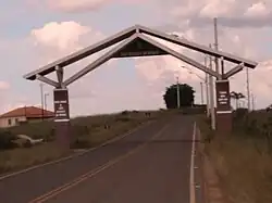 Toegangsweg naar São Vicente de Minas (MGC-383)