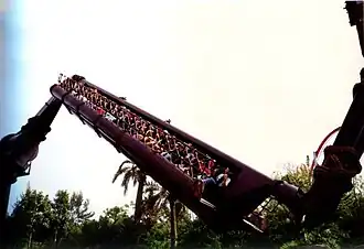 Tífon in PortAventura, een Waikiki Wave