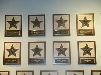 Plaquettes in de Hall of Fame