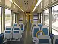 Interieur van een Eurotram