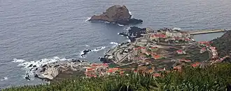 Uitzicht op Porto Moniz