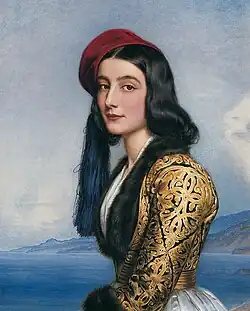 Katherina Botzaris (1820-1872), 1841