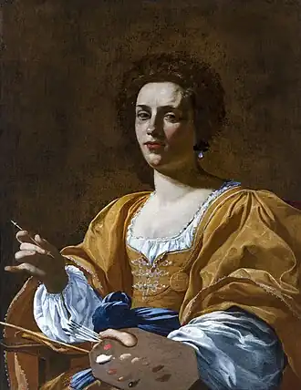 Portret van Artemisia Gentileschi, ca. 1622-26