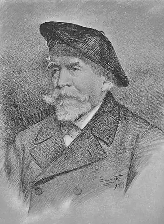 Portret van Heldenstein (Frantz Seimetz, 1899)