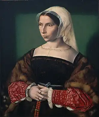 Portret van Anne Hastings, ca. 1535, Saint Louis Art Museum.