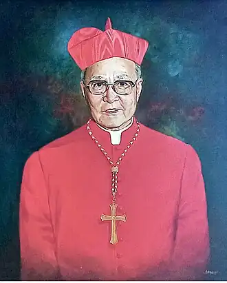 Bisschop José Tomás Sánchez (1976-1982), kardinaal in 1991