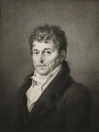 Paolo Toschi, Portret van Charles Clément Bervic