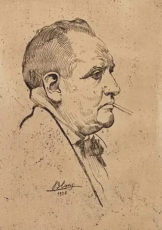 Portret van Curot (Pierre Blanc, 1934)