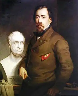 Portret van Johan Theodore Stracké door Sybrand Altmann