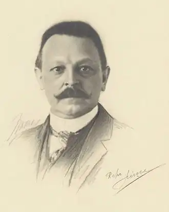 Portret van A.G. Kröller, 1913