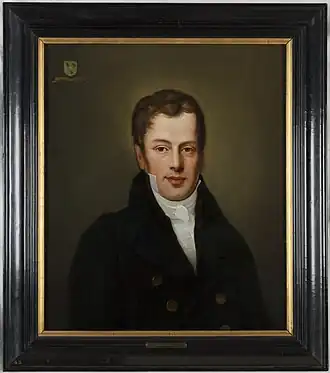 Portret van Abram van Rijckevorsel