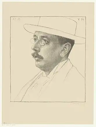 Aegidius W. Timmerman (portret door Jan Veth)