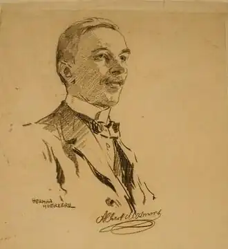 Albert Mosmans door Herman Moerkerk