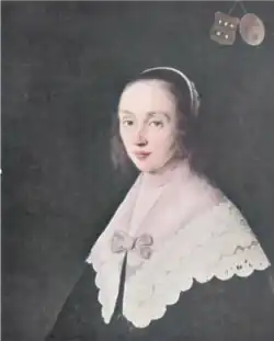 Portret van Anna van Berckel (1644), telg uit het geslacht Van Berckel.