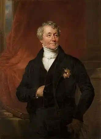 Anton Reinhard Falck, geportretteerd door Jan Adam Kruseman