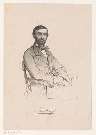 August Snieders tussen 1842 and 1876.