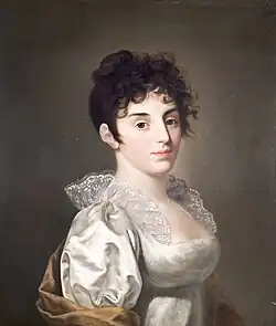 Portret van Constantia barones Lampsins (1807), Zeeuws maritiem muZEEum