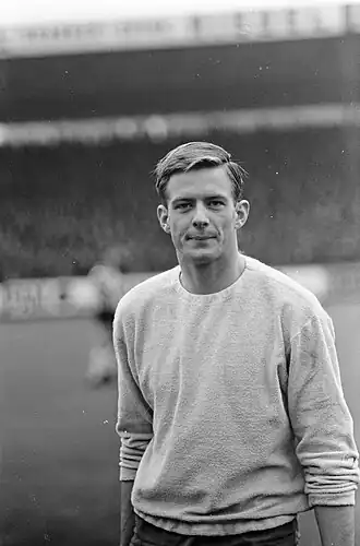 Van Zoghel als doelman van Go Ahead in 1966