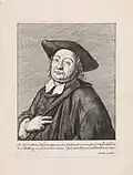 Portret van predikant Henricus Velse, collectie Rijksmuseum Amsterdam.